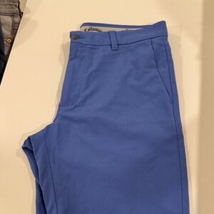 Callaway Men's Vibrant Blue Chinos